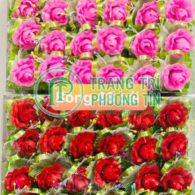 Bông voan bộ 48 cái