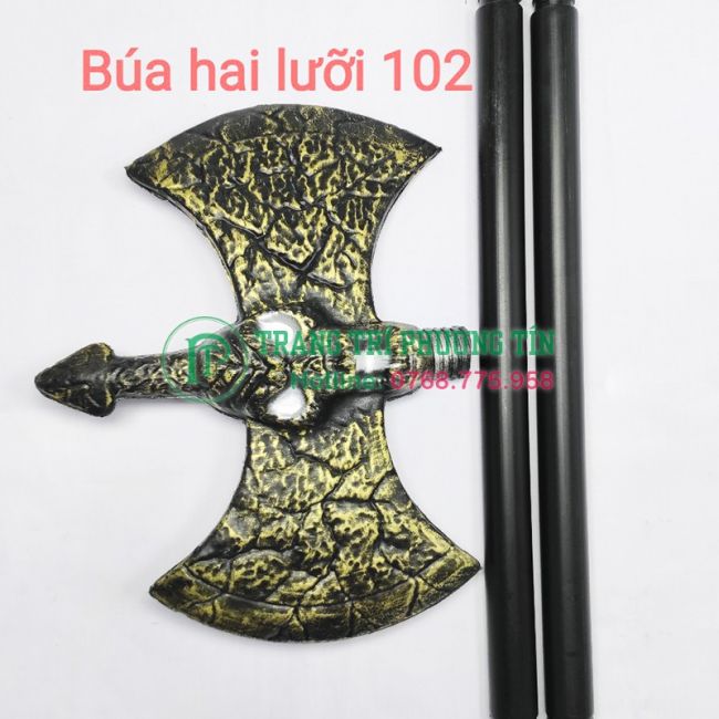 Búa 2 lưỡi và côn khúc