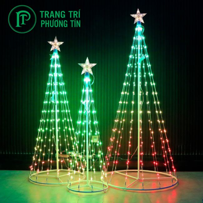 Cây thông điện đèn led