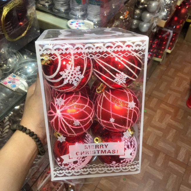 Set quả châu lớn đỏ