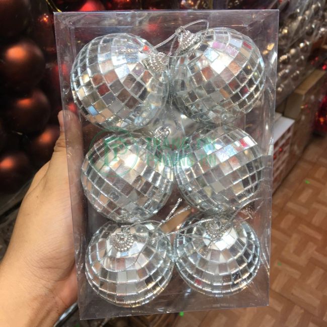 Quả châu lớn màu bạc