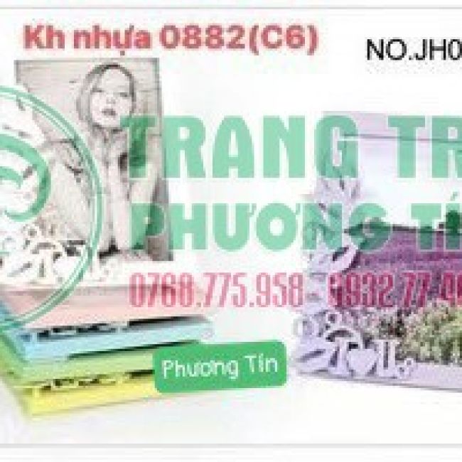 Khung hình để bàn nhựa cứng