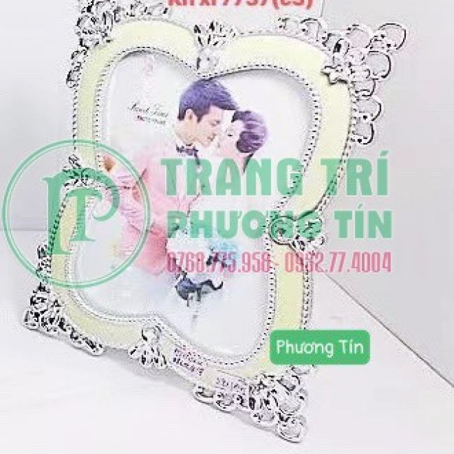 Khung xi hoa văn 4 góc