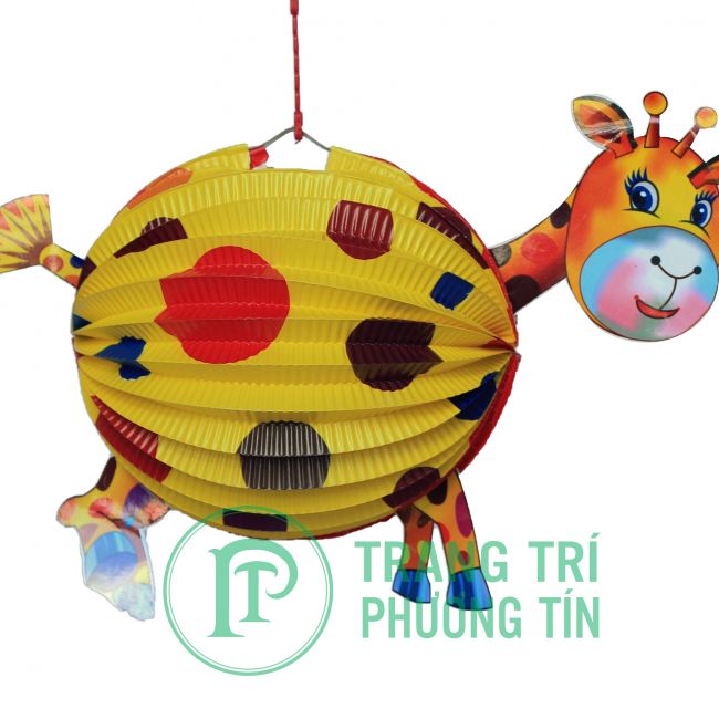 Lồng đèn giấy xếp con hươu