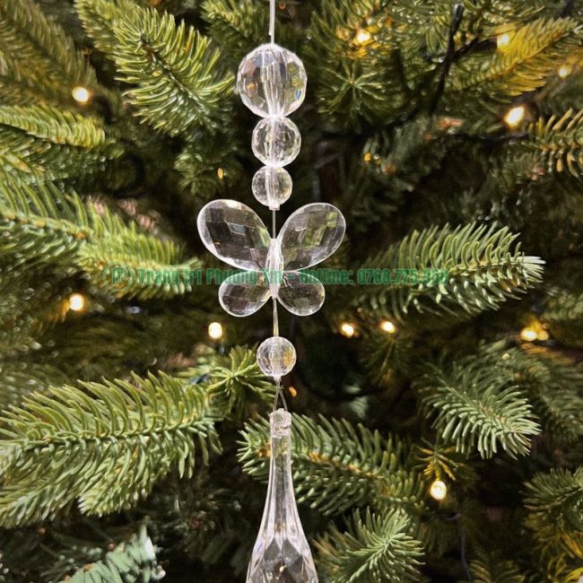 Phụ kiện trang trí Giáng Sinh bươm bướm