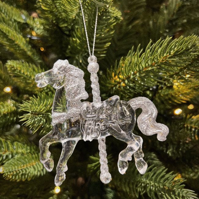 Phụ kiện trang trí Giáng Sinh con ngựa