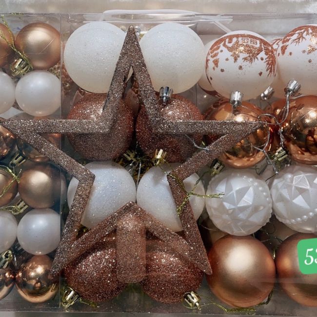 Set hộp ngọc châu kèm ngôi sao 53 cái