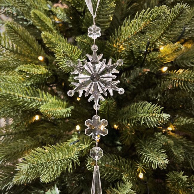 Dây trang trí hoa tuyết ngọc bội