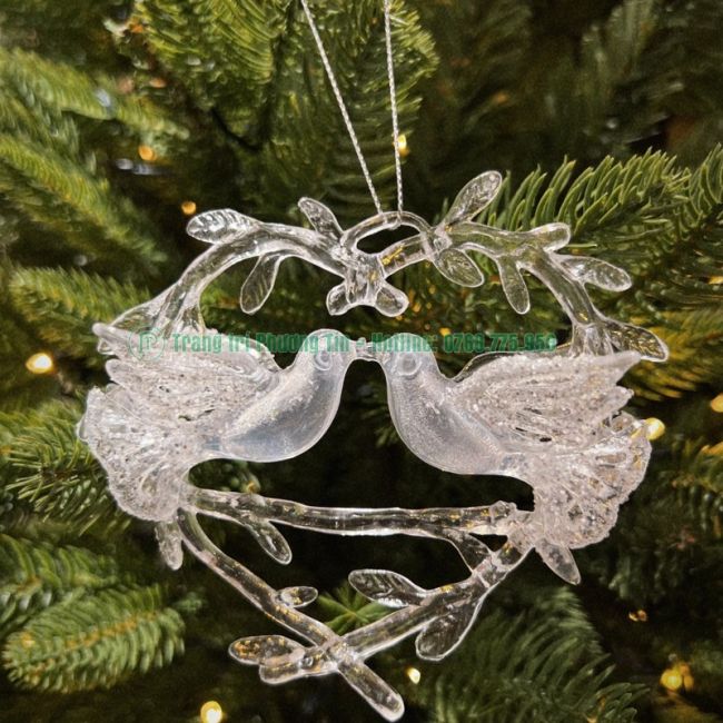 Phụ kiện trang trí đôi chim