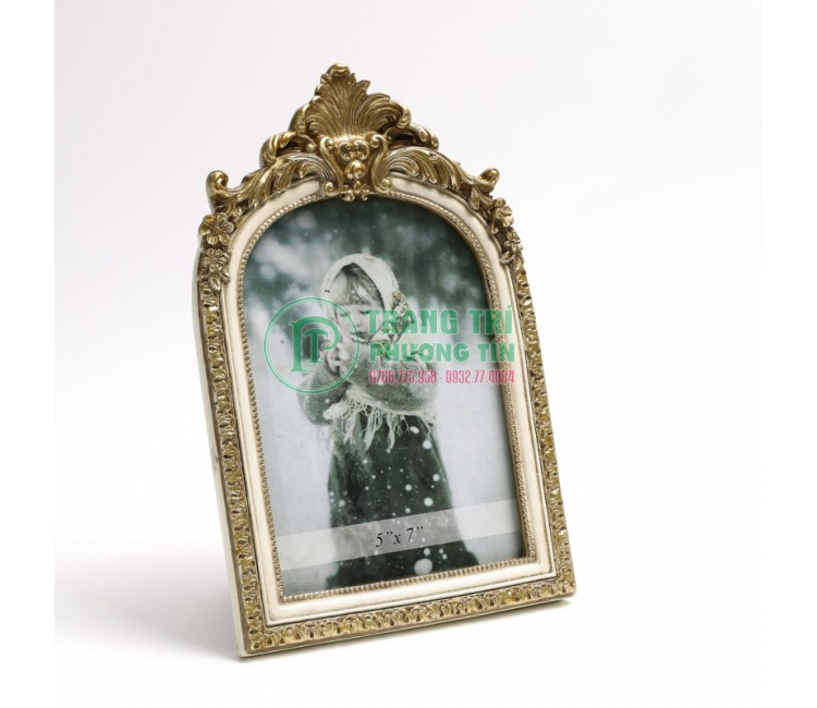 Khung hoa văn cổ điển bo tròn