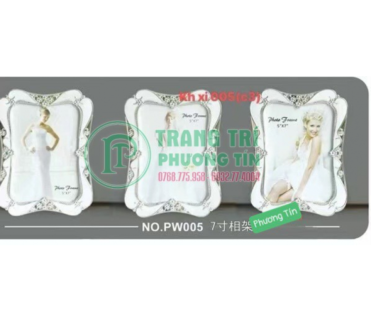 Khung xi trang trí đứng