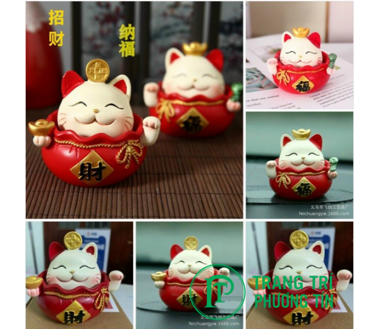 Mèo thần tài vạn sự hanh thông