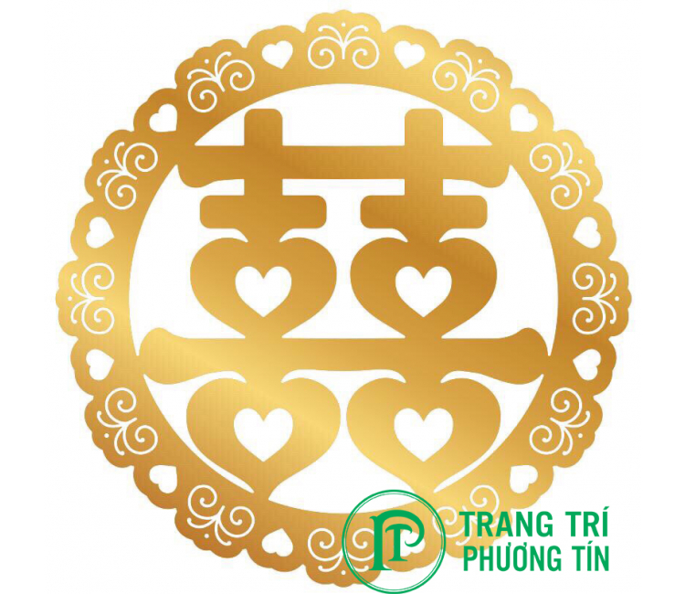 chữ Song Hỷ hoa văn