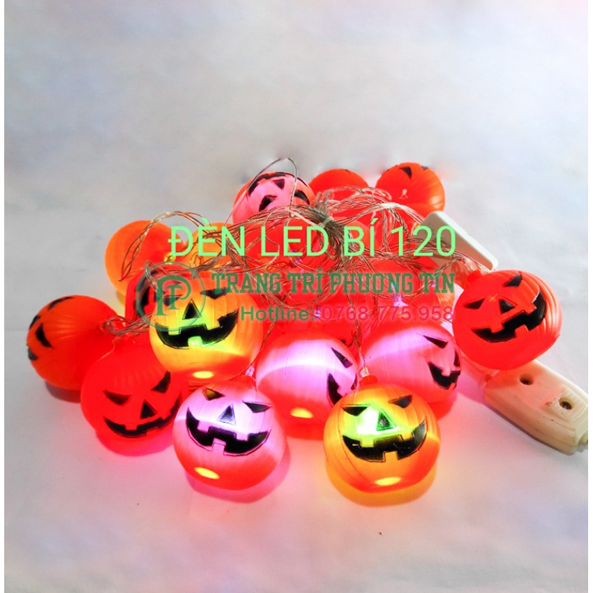 Đèn led quả bí ngô