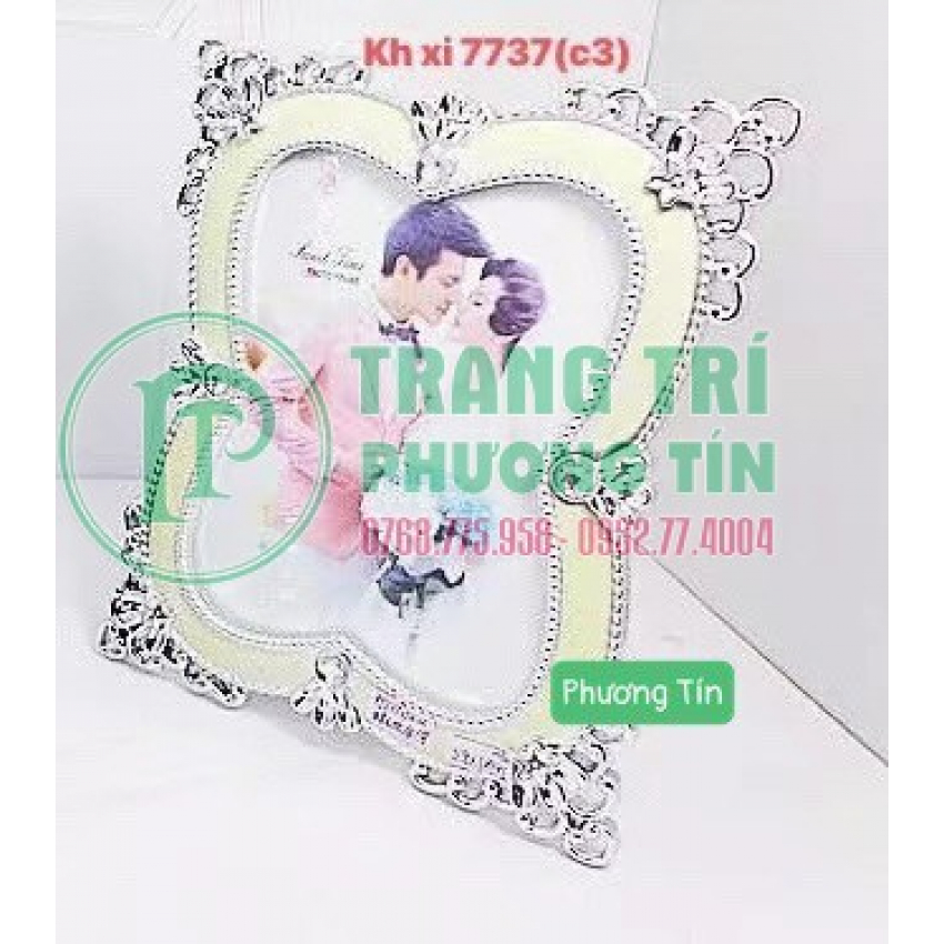 Khung xi hoa văn 4 góc