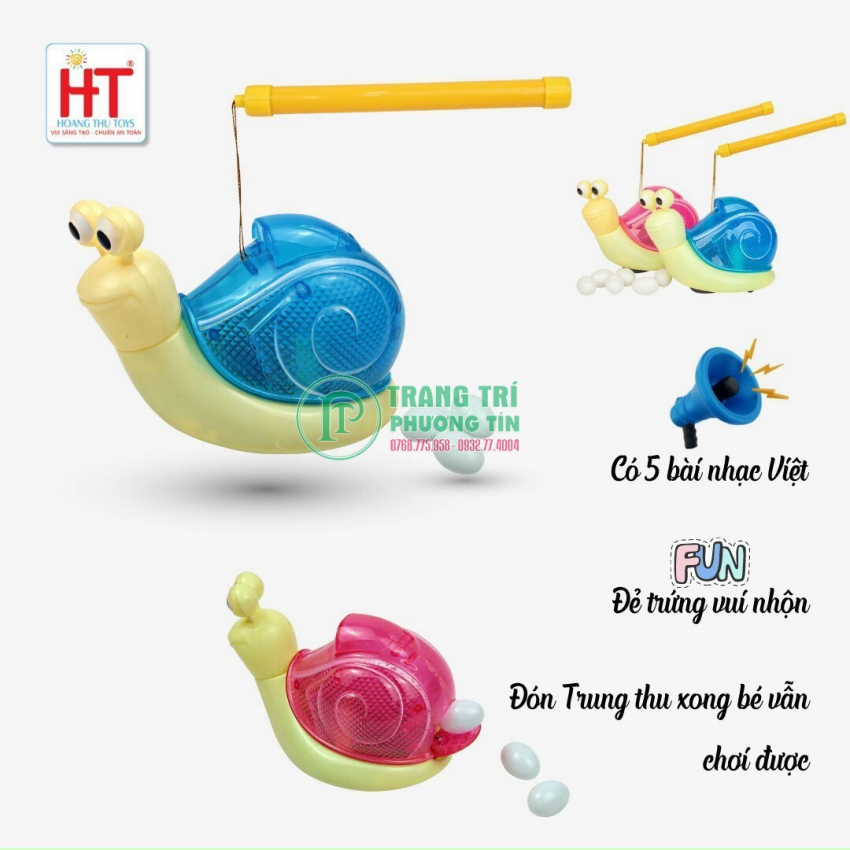 Lồng đèn pin phát nhạc chuyển động rùa con