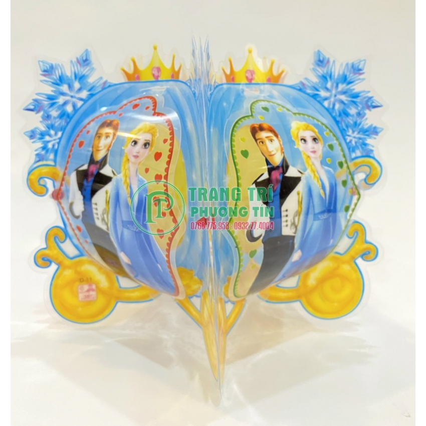 Lồng đèn nhựa kiếng Frozen