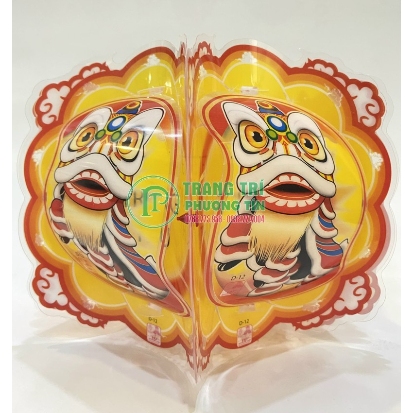 Lồng đèn nhựa kiếng múa lân