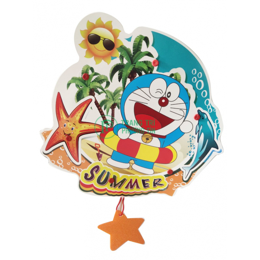 Lồng đèn trung thu bằng nhựa Đôrêmon Summer