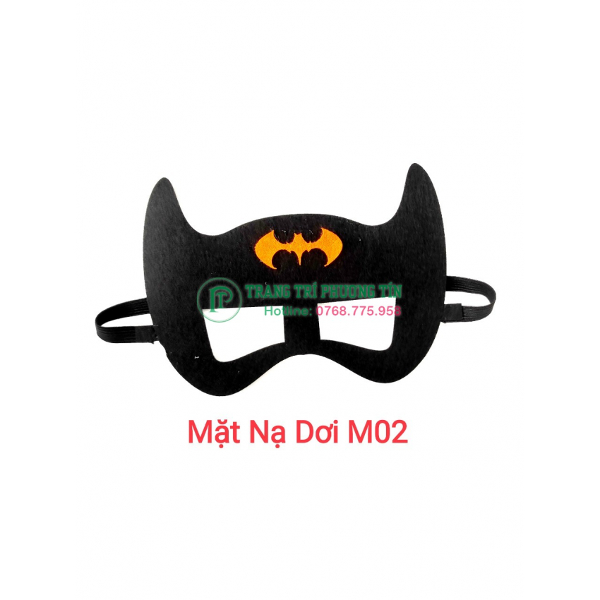 Mặt nạ dơi màu đen
