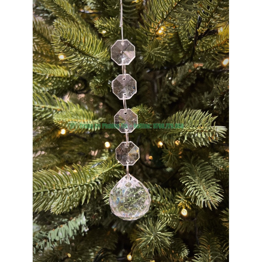 Phụ kiện trang trí Giáng Sinh hạt băng