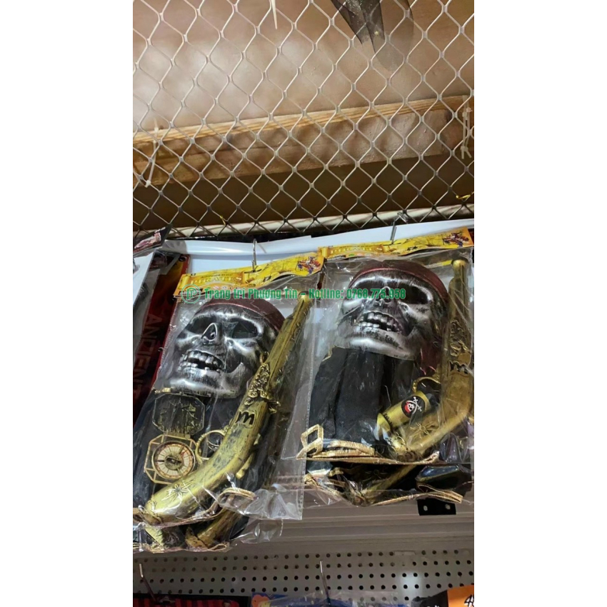 Bộ mặt nạ kèm súng