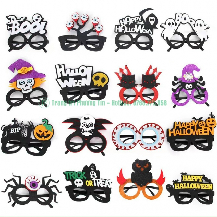 Sticker dẻo Halloween