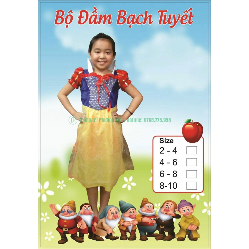 Bộ đầm Bạch Tuyết