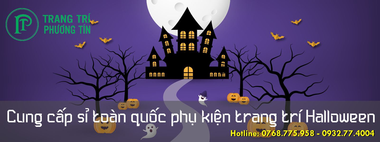 Cung cấp sỉ sản phẩm hóa trang phụ kiện trang trí Halloween 2022