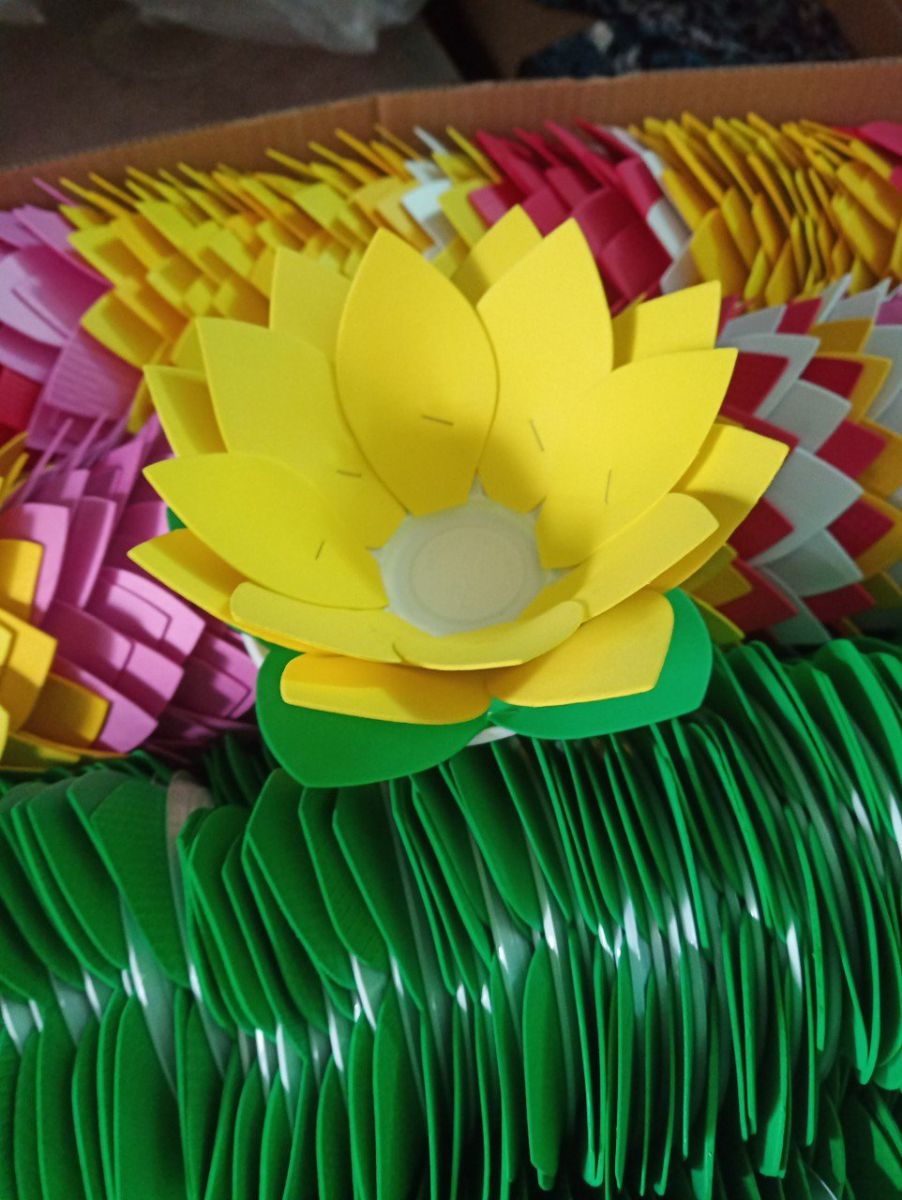 Cung cấp sỉ đèn hoa đăng mút xốp - hình 3