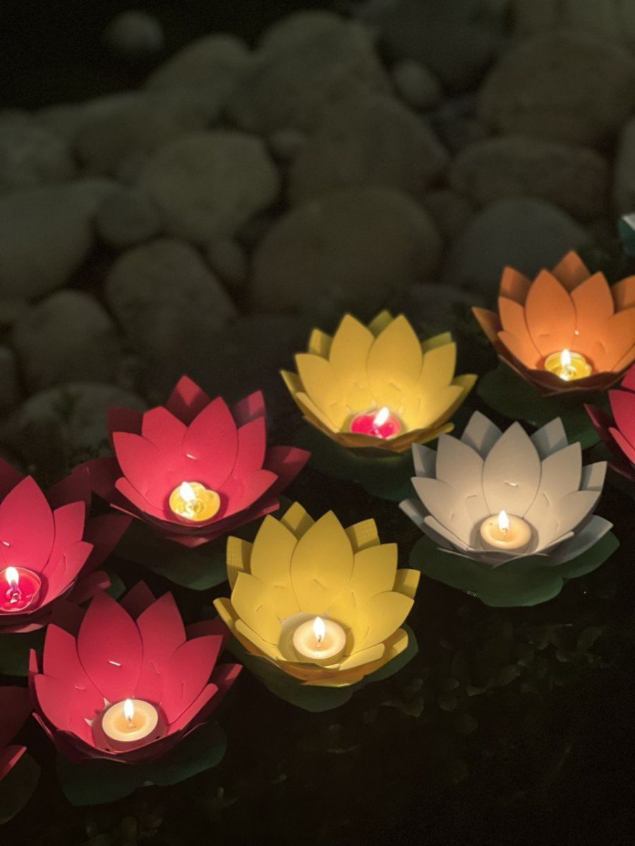 Cung cấp sỉ đèn hoa đăng mút xốp - hình 5