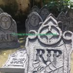 Bia mộ xốp giả