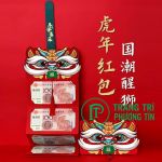 Dây treo tiền lì xì sư tử báo hỷ