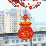 Decan dán tường năm mới