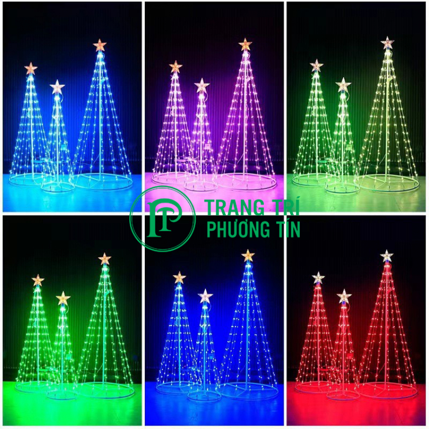 Cây thông điện đèn led